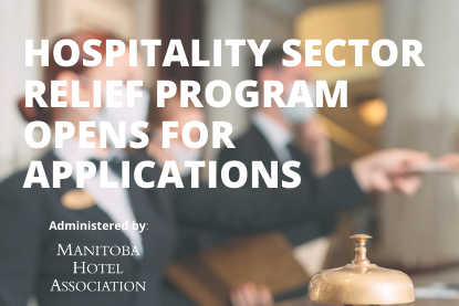 Hospitality Sector Relief Program Now Open