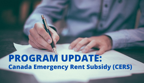 Federal Budget Changes to the Canada Emergency Rent Subsidy