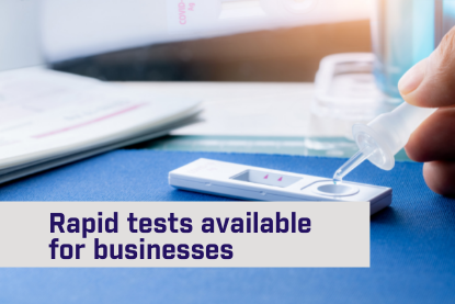Need rapid tests for your business?